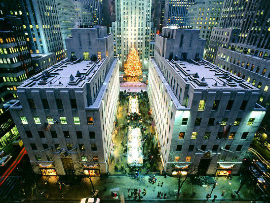 Rockefeller Center全景图